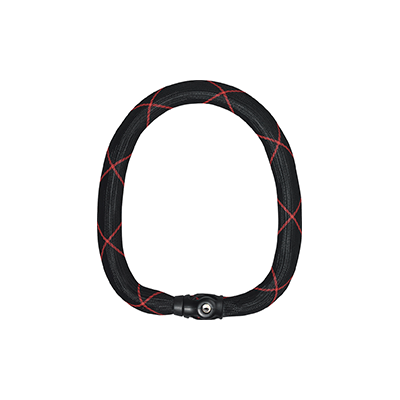 ABUS IVY Chain 9210/85 black/red Kettingen en Sloten
