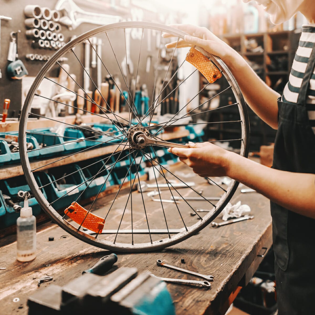 fiets laten herstellen halle